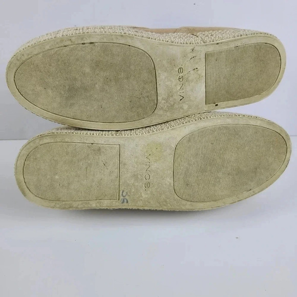 Vince Tan suede Saxon espadrilles Size 8 Comfort Casual Girls Day Adveture - Picture 11 of 11